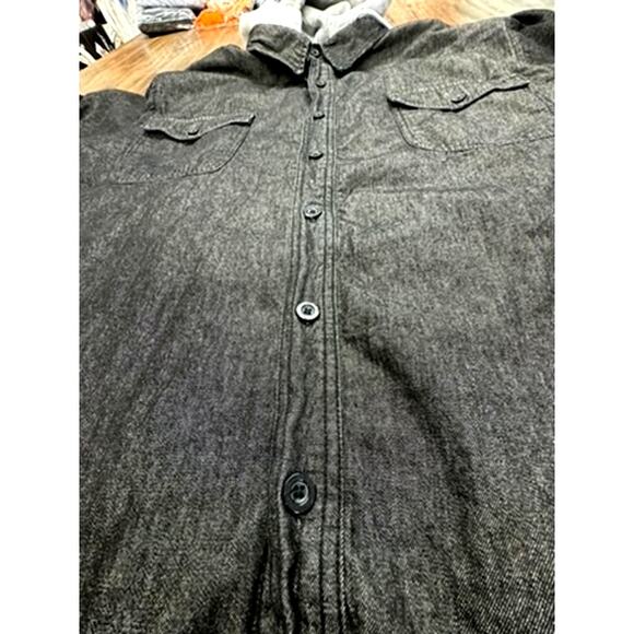 BOULDER CREEK TRADING CO. 5XL Quilted Jacket , Button Up, Removable Hood - Picture 2 of 11